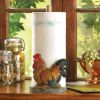 Country Rooster Paper Towel Holder