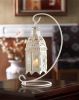 Lacy Cutout Hanging Candle Lantern