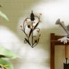 Wall Sconce with Lily Candle Cups