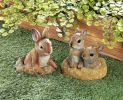 Baby Bunnies Garden Decor