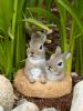 Baby Bunnies Garden Decor