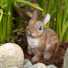 Sitting Bunny Rabbit Garden Decor