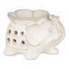 Set of 3 Porcelain Elephant Oil Warmers