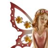 Pink Fairy Solar Garden Statue