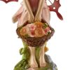 Pink Fairy Solar Garden Statue