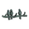 Birds on a Branch Cast Iron Wall Hooks - Set of 2