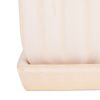 Ceramic Mini Planter Set - Ivory Square