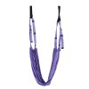 Adjustable Aerial Yoga Strap; Elastic Stretch Door Hanging Yoga Belts Hammock Swing Fitness Handstand Rope Training Device For Women - Purple