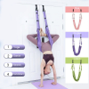 Adjustable Aerial Yoga Strap; Hammock Swing Stretching Strap; Anti-Gravity Inversion Pilates Hammock Belts For Gym Flexibility - Purple