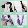 Adjustable Aerial Yoga Strap; Hammock Swing Stretching Strap; Anti-Gravity Inversion Pilates Hammock Belts For Gym Flexibility - Purple