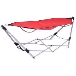 Portable Folding Steel Frame Hammock with Bag - OP3190