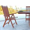 Malibu Outdoor 5-Position Reclining Chair - as Pic