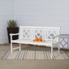 Bradley Outdoor Patio Diamond 5-foot Bench - as Pic