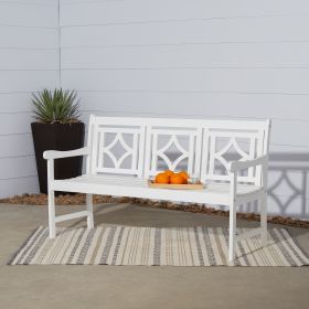 Bradley Outdoor Patio Diamond 5-foot Bench - as Pic