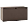 Patio Storage Box Brown 44.9"x18.5"x23.6" - Brown