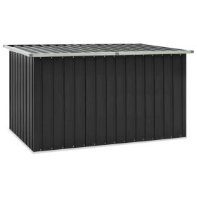 Patio Storage Box Anthracite 67.3"x39"x36.6" - Grey