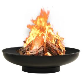 Fire Pit 31.5" Steel - Black