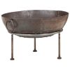 Rustic Fire Pit âˆšÃ² 23.6" Iron - Brown