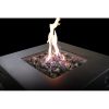 Living Source International Fiber Reinforced Concrete Propane/Natural Gas Fire Pit table (Charcoal) - 1 - 1