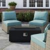 Living Source International Fiber Reinforced Concrete Outdoor Fire Pit Table - 1