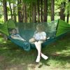 Folding Multi Use Swing Hammock For Outdoor Camping - Green - Hammock