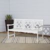 Bradley Outdoor Patio Diamond 5-foot Bench - as Pic