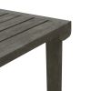 Renaissance Outdoor Patio Wood Side Table - as Pic