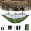 Sleeping hammock Outdoor Parachute Camping Hanging Sleeping Bed Swing Portable Double Chair wholesale - Upgrade camouflage - China