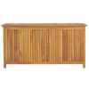 Patio Box 44.9"x19.7"x22.8" Solid Wood Teak - Brown