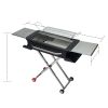 Stainless Steel protable Outdoor Barbecue Grill Large - 27''x16''x7''