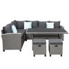 Patio Furniture Set, 5 Piece Outdoor Conversation Set - Default