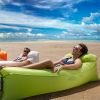 Inflatable Lounger Air Sofa Hammock - orange