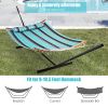 2-Person Heavy-Duty Hammock Stand with  Storage Bag - black