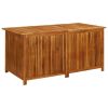 Patio Storage Box 59.1"x31.5"x29.5" Solid Acacia Wood - Brown