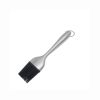 Basting Brush BBQ Pastry Silicone for Grilling Baking and Cooking Heat Resistant Stainless Steel Handle - 8 inches - black