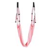 Adjustable Aerial Yoga Strap; Elastic Stretch Door Hanging Yoga Belts Hammock Swing Fitness Handstand Rope Training Device For Women - Pink