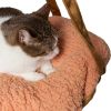 Pet Life Kittyhaus Dual-Lounger Kitty Cat Pillow Hammock Lounge - Brown