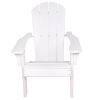 HDPE Adirondack Chair Sunlight Resistant no-Fading Snowstorm Resistant Outdoor Chair Patio Adirondack Chairs Ergonomic Comfort Widely Used for Fire Pi