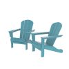 HDPE Adirondack Chair; Fire Pit Chairs; Sand Chair; Patio Outdoor Chairs; DPE Plastic Resin Deck Chair; lawn chairs; Adult Size ; Weather Resistant fo