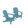 HDPE Adirondack Chair; Fire Pit Chairs; Sand Chair; Patio Outdoor Chairs; DPE Plastic Resin Deck Chair; lawn chairs; Adult Size ; Weather Resistant fo