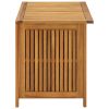 Patio Storage Box 35.4"x19.7"x22.8" Solid Acacia Wood - Brown