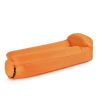 Inflatable Lounger Air Sofa Hammock - orange