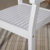 Bradley Outdoor Patio Wood Garden Stacking Armchair (Set of 2) - as Pic