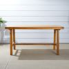 Miami Outdoor Patio Picnic Dining Table - as Pic