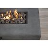 Living Source International Concrete Propane/Natural Gas Fire Pit Table (Dark ) - 1