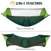 Folding Multi Use Swing Hammock For Outdoor Camping - Green - Hammock