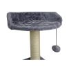 WIKI 70" Tall Cat Tower with Hammock - Grey