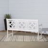 Bradley Outdoor Patio Diamond 5-foot Bench - as Pic