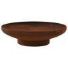 Fire Pit 23.2" Steel - Brown