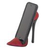 Sparkly High Heel Shoe Phone Holder - Red